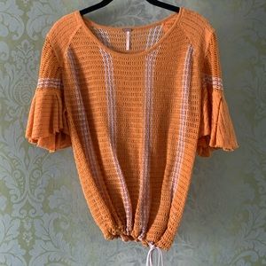 Free People mesh top